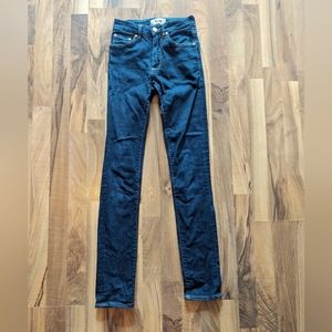 Acne brand skinny jeans